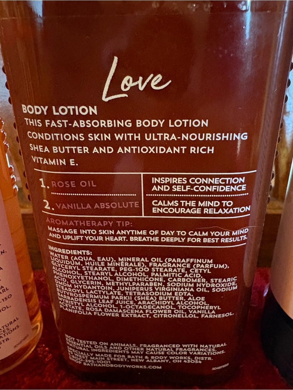 Bath & Body Works Love Rose + Vanilla 4-piece Body Set HTF Scent!! - Picture 9 of 16